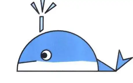 蓝色简笔画是谁