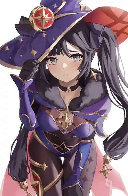 原神乳神一代目,占星术士莫娜pixiv插画图片