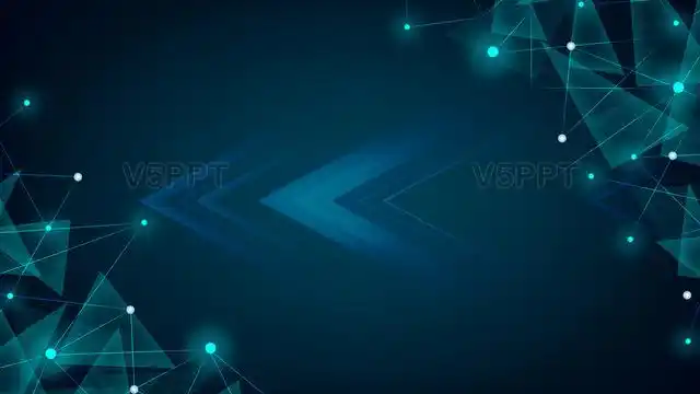 当前作品类型是ppt背景,该作品商务,科技感风格设计,使用场景是会议