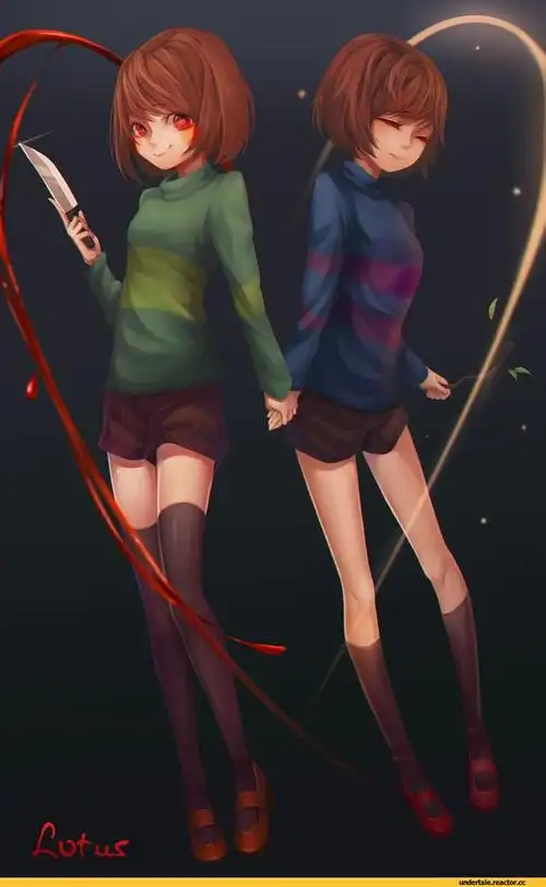 undertale传说之下精美人物图包friskchara第5期