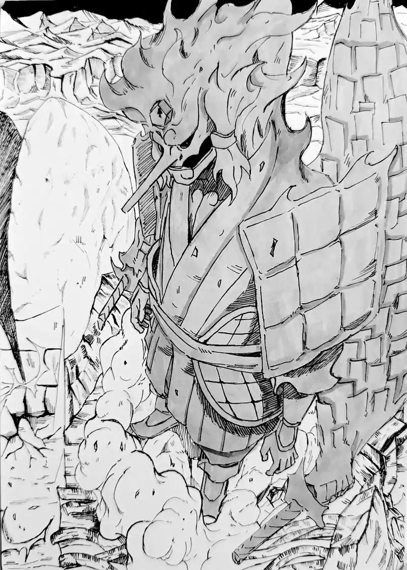 "破坏的代表"#宇智波斑 #须佐能乎 #画渣日常 #手绘 - 抖音