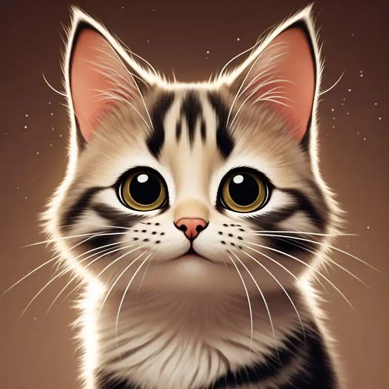 皮克斯风格猫咪头像93可可爱爱06