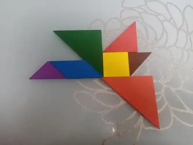 七巧板拼图——大雁