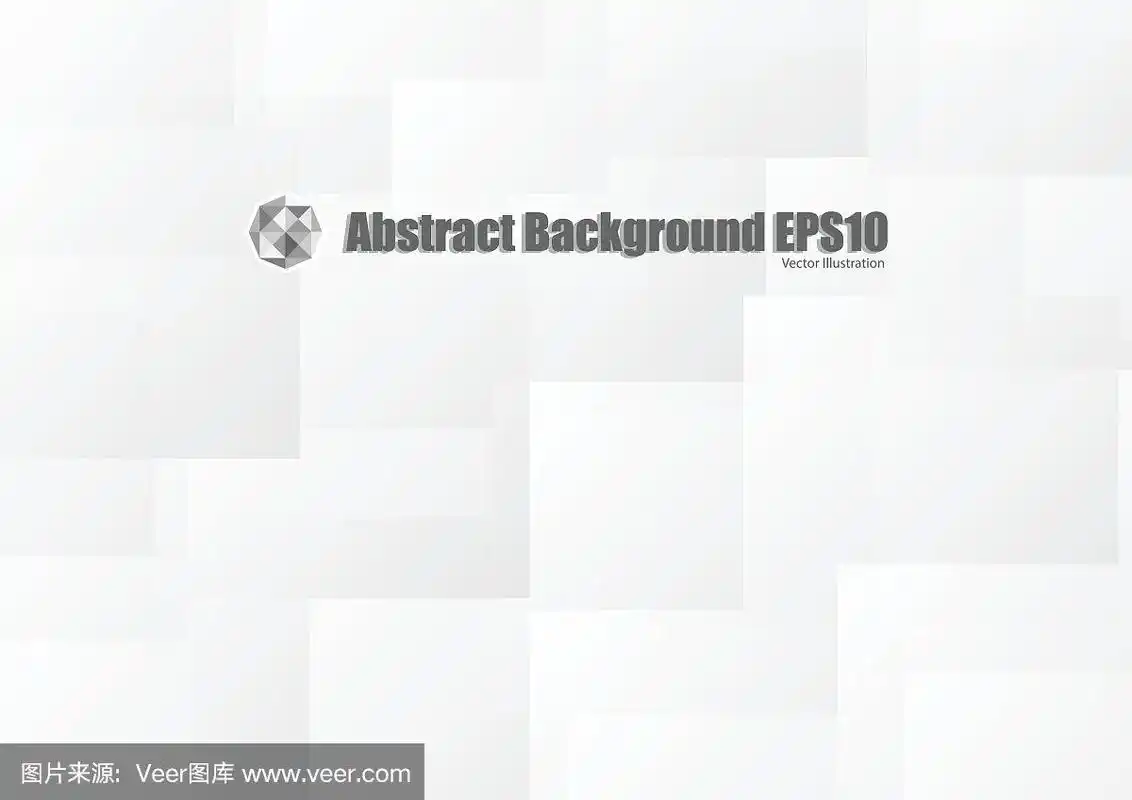 抽象灰色透明菱形背景