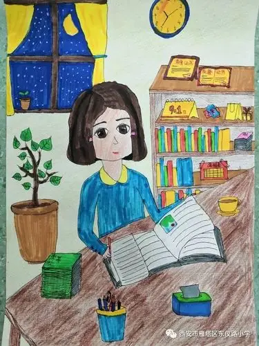 浓情九月师恩难忘东仪路小学举行我心中的最美老师绘画作品征集活动