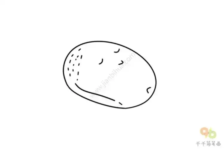 轻松学土豆简笔画