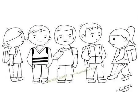 小男孩简笔画diy手工制作教程-小男孩简笔画大全- 制作系手工网