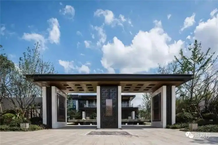 2018年小区入口大门精选100套