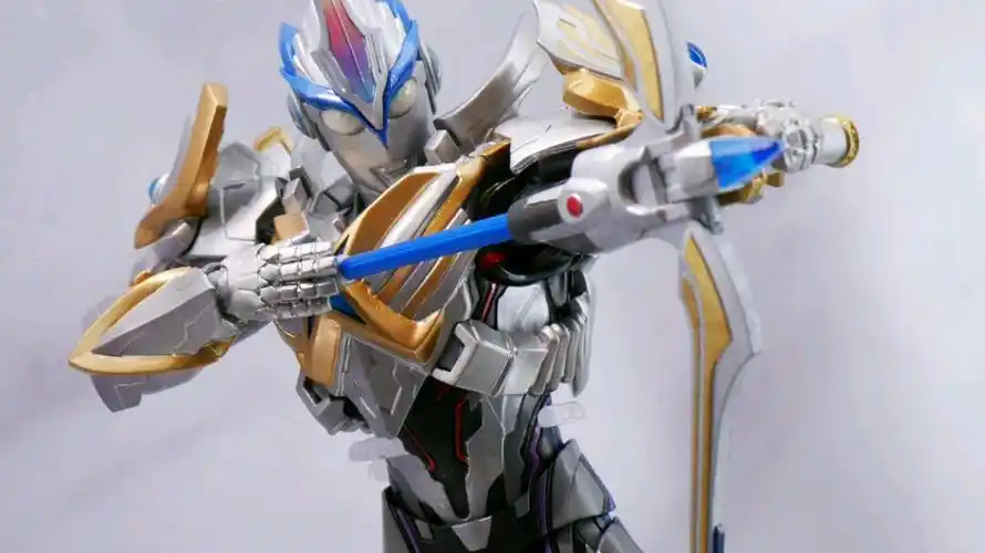 艾克斯奥特曼 shf贝塔火花和混合装甲配件套装 实物展示图