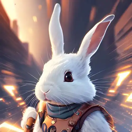 霸气兔子头像图片