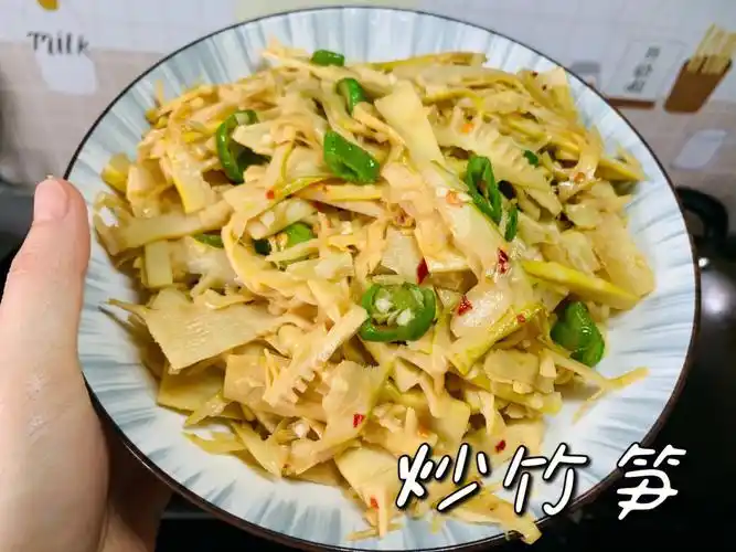 奶奶教我的做法果然绝绝子香炒笋尖