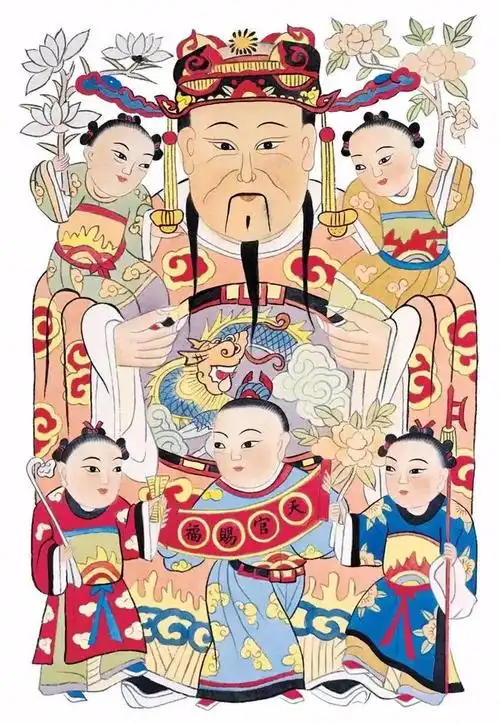 《五路财神》来运财,东南西北中,五方财路齐打开