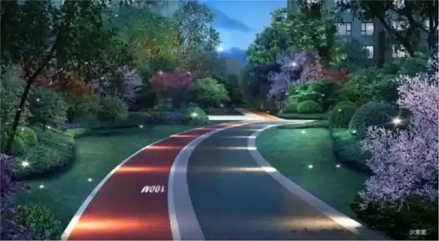 全优社区鼎级配套丨环形夜光跑道健身就在自家社区