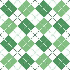 拼接剪贴画绿色和白色的亚皆绿模式无缝重复照片