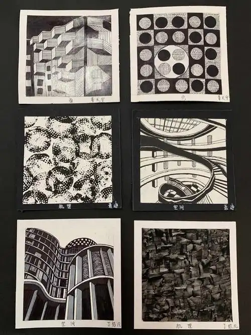 云南艺术学院文华学院美术设计学院2020级《环境平面构成》优秀作品