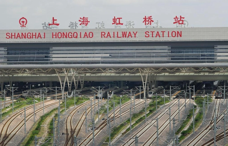 虹桥|高铁|候车大厅_新浪新闻