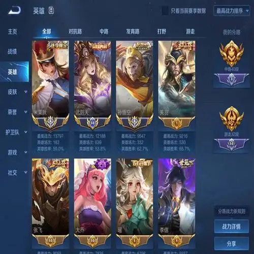 王者荣耀永久账号v10满3国标典藏米莱迪武则天省孙悟空全国服第一