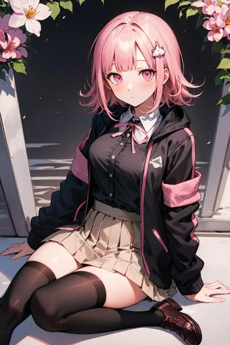 七海千秋-超级弹丸论破,校园解密的二次元游戏,人气角色!