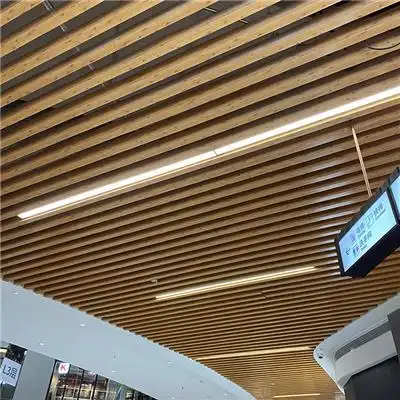 宜昌商场吊顶天花铝合金格栅50x100铝方通粤艺佰