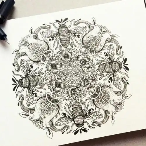 大师的插画作品给你创作线描画带来灵感!送给每天都在学习的你