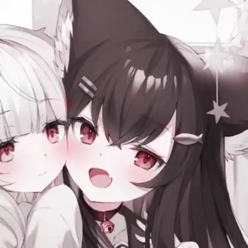 超幼超可爱的微信手绘闺蜜头像