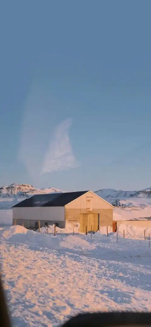 "冰岛 冬季雪景"cr:未知|#风景壁纸