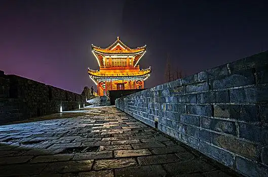 荆州古城夜景很美丽荆州古城夜景很美丽宫前湾崇国寺崇国寺石家庄市