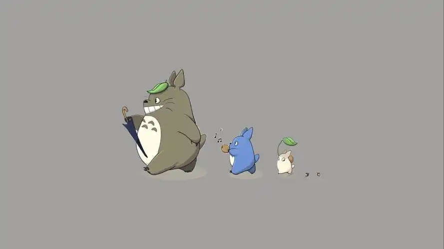 唯美的动漫龙猫高清壁纸