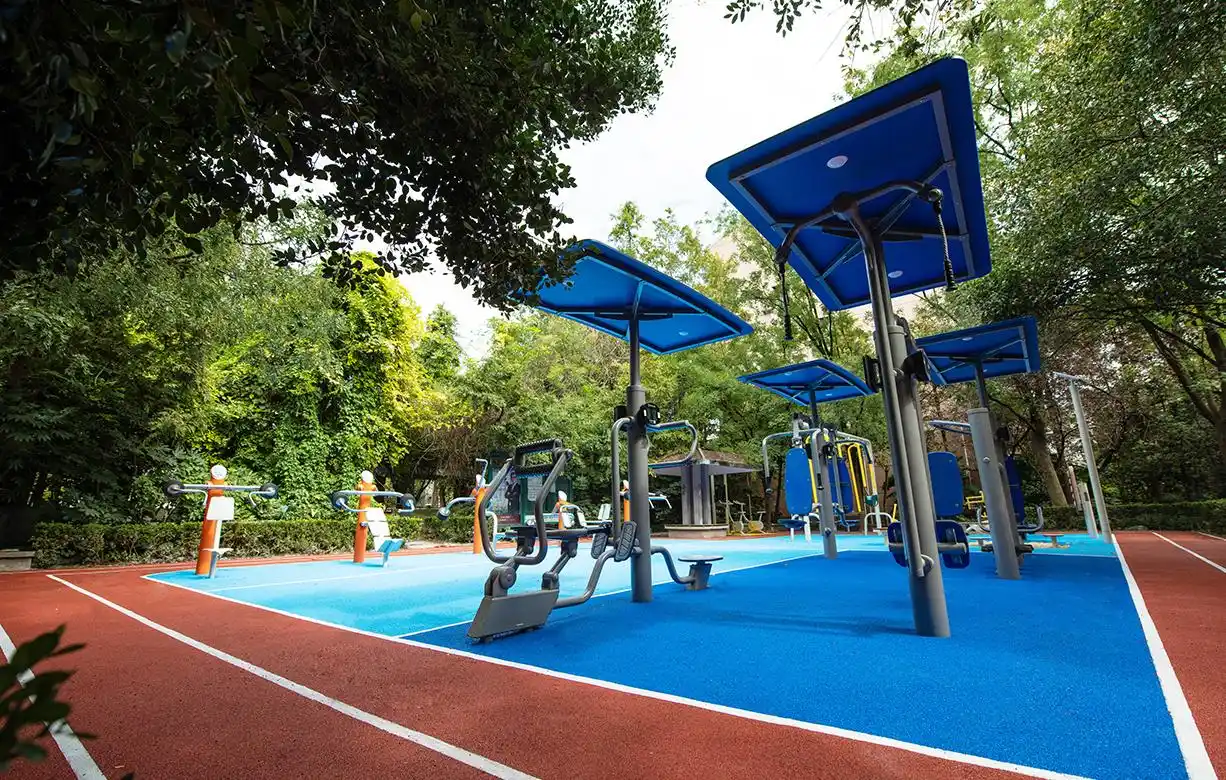 社区公园室外健身路径案例