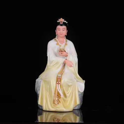 九天玄女神像汉白玉九天圣母娘娘九天玄母天尊道教供奉摆件新品