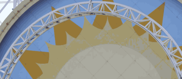 过山车娱乐设施主题公园,迪斯尼,有趣gif动图_动态图_表情包下载_soo