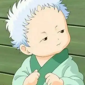 动漫头像,银桑小时候