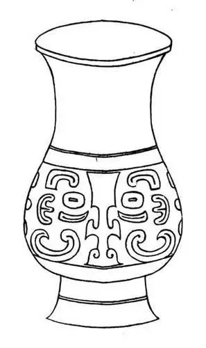 江川李家山青铜器简笔画