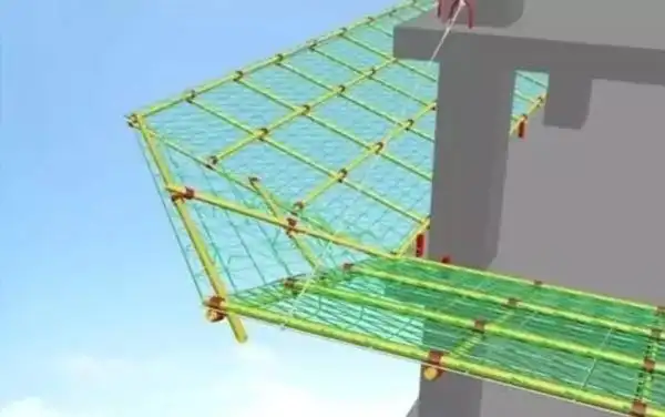 干货建筑工程水平挑网的施工方法及安全要求附流程图