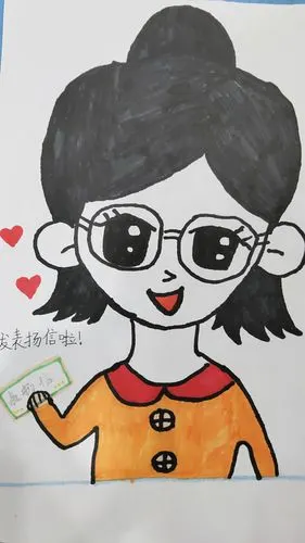 我给老师画萌像——徐州市大马路小学校教师节特辑