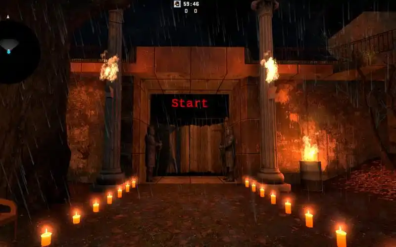 csgo恐怖地图第四弹恐怖地图居然连通着mc