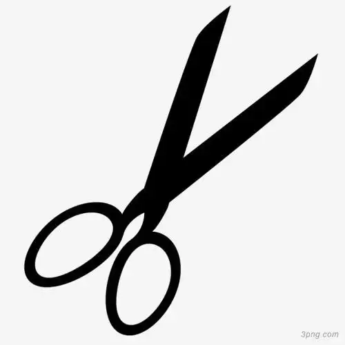 卡通剪刀png素材透明免抠图片卡通手绘