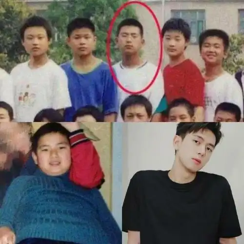 小时候的李现并不是像现在这样,他小时候的体重快到200斤.