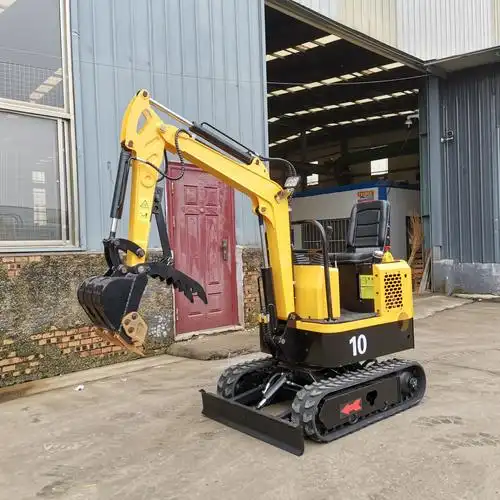 柴油液压电动挖掘机 橡胶履带小型挖土机 多用途小钩机