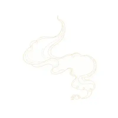 手绘烟雾线条烟雾云雾图片免抠png素材