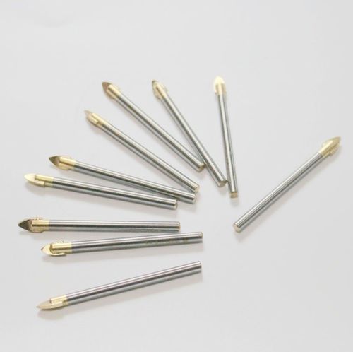 波斯工具合金三角钻头 瓷砖钻头玻璃钻头 陶瓷钻打孔取孔开孔器