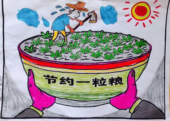 高陵区长庆金瑛幼儿园——"坚决制止餐饮浪费行为"主题活动