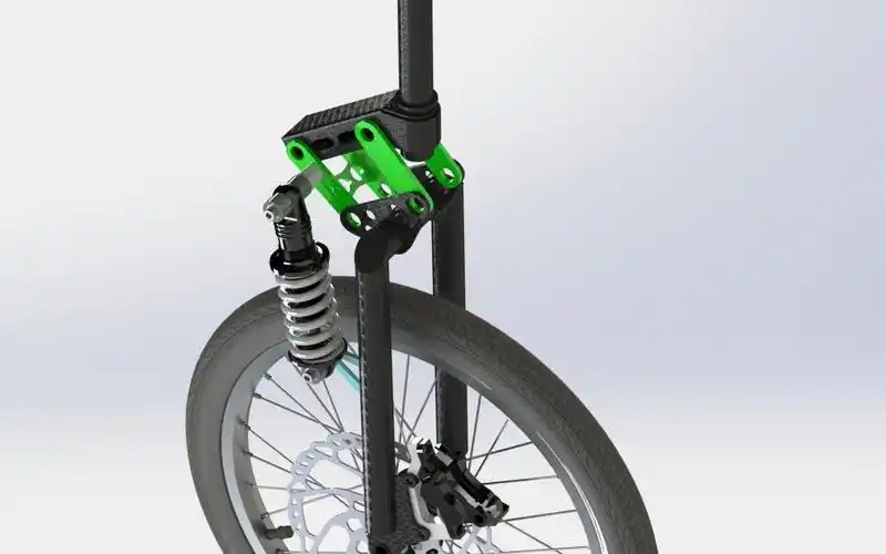 【机械】四连杆避震前叉_哔哩哔哩 (゜-゜)つロ 干杯~-bilibili