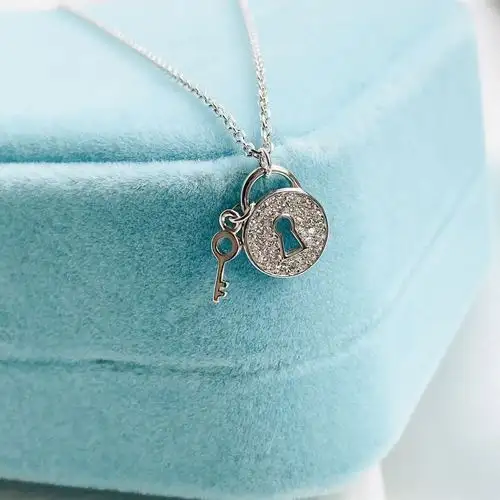 古丽银饰品闪亮银饰高端蝴蝶s925纯银项链锁骨2020项链