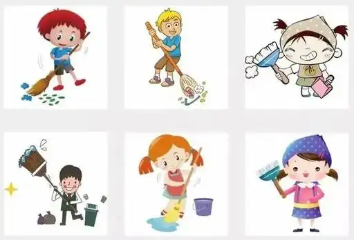 餐后让幼儿帮助爸爸妈妈打扫卫生,整理今天玩耍时的垃圾,以及没有整理