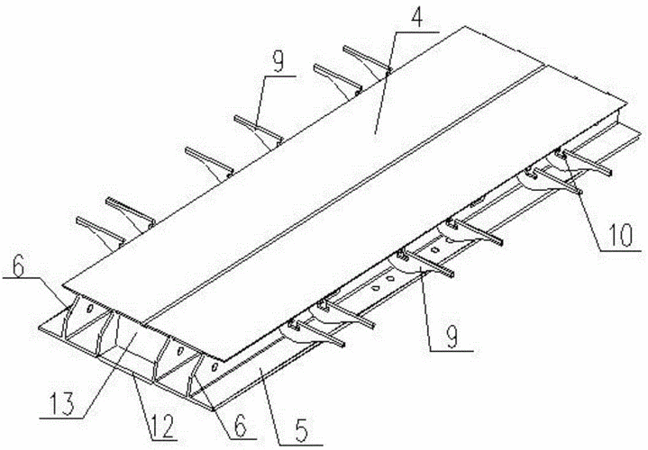 一种铝合金枕梁结构