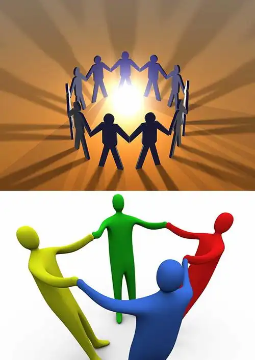 3d小人物牵手商务合作ppt图片素材_ppt牛模板网