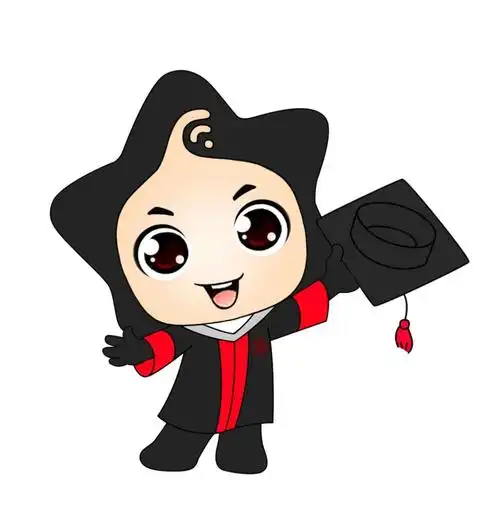 期待你身穿学位服给你特别的温暖愿这份特别的礼物学士硕士博士衣服左