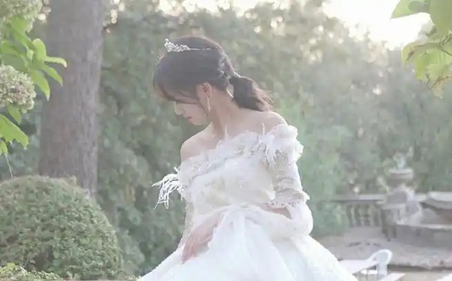 向全世界安利鞠婧祎##鞠婧祎婚纱造型