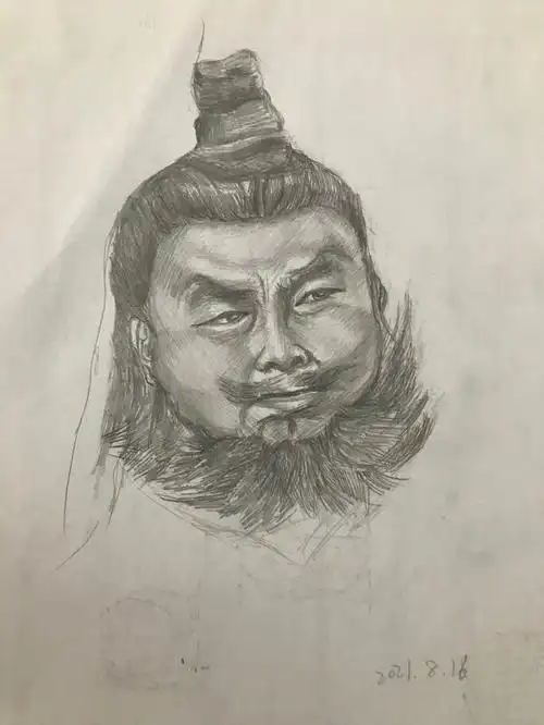 张飞简笔画